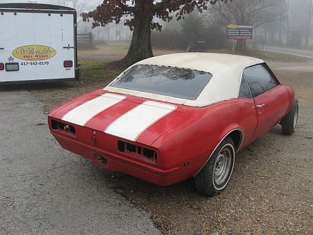 1968 Z28 Camaro Before Paint